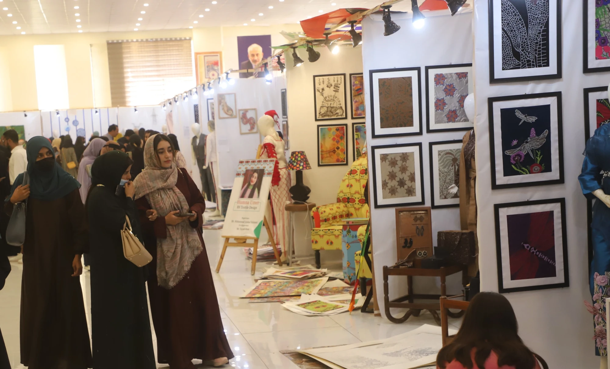 KFUEIT Hosts Impressive Degree Show by Textile Design and Fine Arts Students