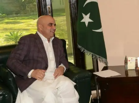 Taj afridi former senator